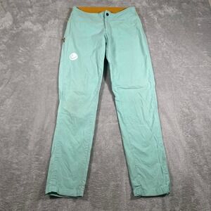 Edelrid Climbing Pants Womens Size Small Blue Take Me to The Mountains